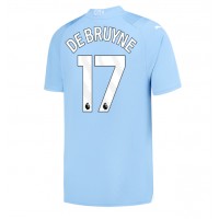 Manchester City Kevin De Bruyne #17 Domáci futbalový dres 2023-24 Krátky Rukáv